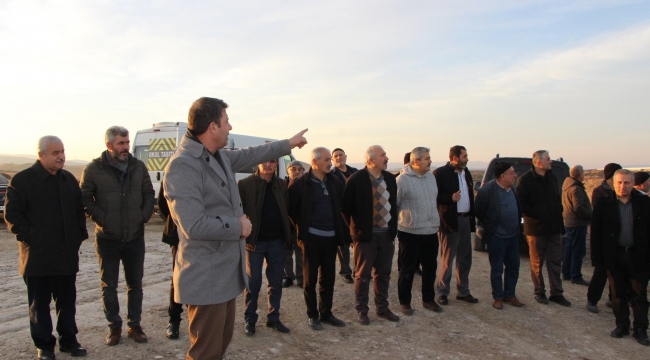 NUH ALUÇ, ULU CAMİ CEMAATİNE OSB'Yİ TANITTI  