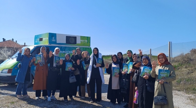 KADIN KOLLARI BAŞKANI TOKATLI:  “İNSANLARIN KALBİNE DOKUNDUK”