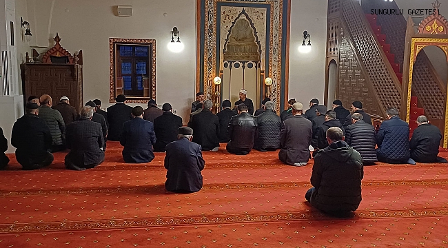 SABAH NAMAZI BULUŞMASI DÜZENLENDİ