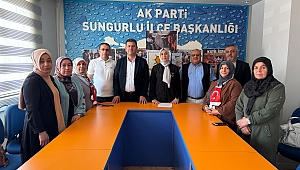 AK PARTİ KADIN KOLLARI FİLİSTİNLİ ANNELER İÇİN TOPLANDI