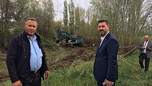DSİ EKİPLERİ DEMİRŞEYH'TE DERELERİ TEMİZLİYOR
