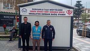 VEKALETLE KURBAN BAĞIŞ STANDI AÇILDI