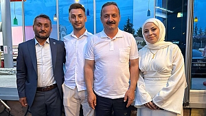 YAVUZ AĞIRALİOĞLU SUNGURLU’DA MOLA VERDİ...
