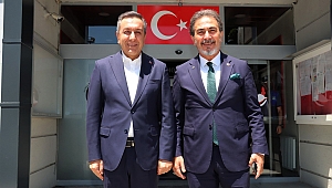 MEHMET AŞILA, MUHSİN DERE’Yİ ZİYARET ETTİ 