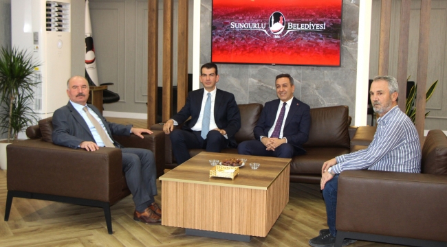VALİ ALİ ÇALGAN, MUHSİN DERE’Yİ ZİYARET ETTİ