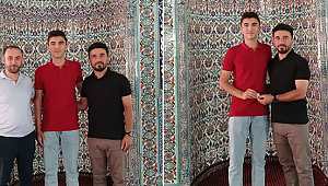 YARIŞMADA BİRİNCİ OLDU UMRE’YE GİDECEK…