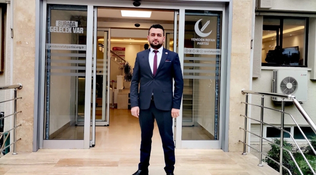 YENİDEN REFAH İLÇE BAŞKANI ŞİMŞEK GÖREVİNDEN İSTİFA ETTİ…