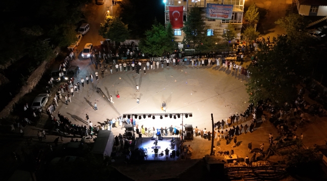 Yarımsöğüt köyünde şenlik yapıldı...