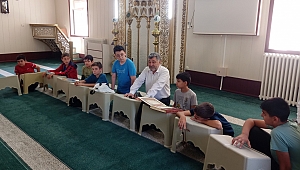 YAZ KUR’AN KURSLARI BAŞLADI