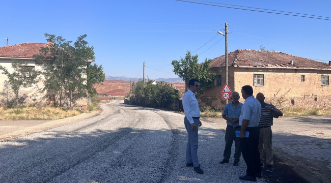 KUZUCAK VE BAHŞILI KÖYLERİNİN YOLLARI ASFALTLANIYOR...