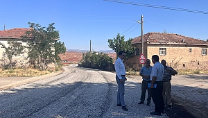 KUZUCAK VE BAHŞILI KÖYLERİNİN YOLLARI ASFALTLANIYOR...