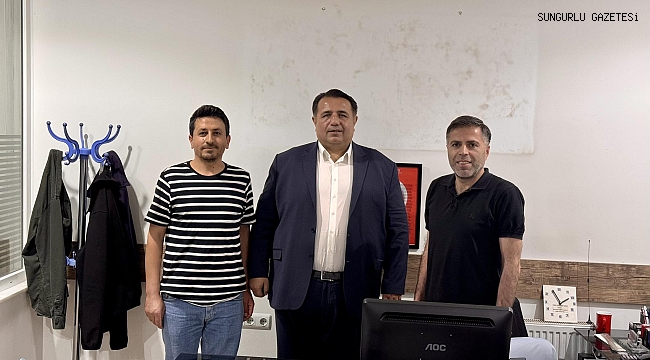 MİLLETVEKİLİ OĞUZHAN KAYA, GAZETEMİZİ ZİYARET ETTİ