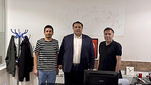 MİLLETVEKİLİ OĞUZHAN KAYA, GAZETEMİZİ ZİYARET ETTİ