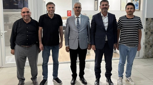 MİLLETVEKİLİ YUSUF AHLATCI, GAZETEMİZİ ZİYARET ETTİ