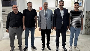 MİLLETVEKİLİ YUSUF AHLATCI, GAZETEMİZİ ZİYARET ETTİ
