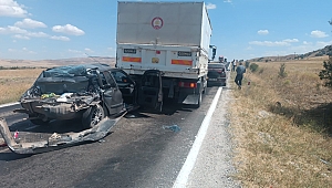 ZİNCİRLEME KAZADA 10 KİŞİ YARALANDI…
