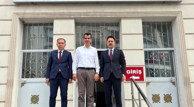 DELİCE KAYMAKAMI VE BELEDİYE BAŞKANINDAN SUNGURLU ZİYARETİ...