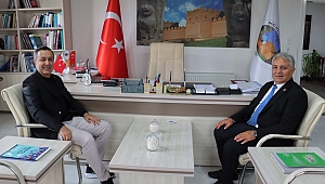 MUHSİN DERE, ADEM ÖZEL’İ ZİYARET ETTİ...