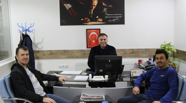 FATİH ÇAĞATAY KUTLAMA ZİYARETİNDE BULUNDU…