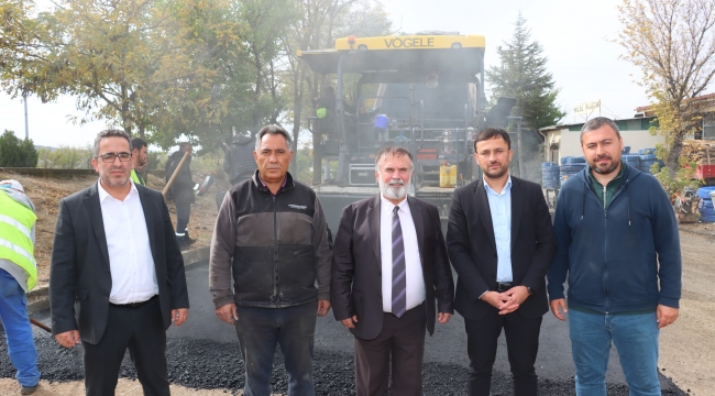 KÜÇÜK SANAYİ SİTESİ ASFALTLANIYOR…