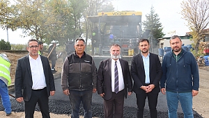 KÜÇÜK SANAYİ SİTESİ ASFALTLANIYOR…