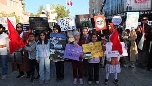 SUNGURLU GAZZE İÇİN MEYDANDAYDI…