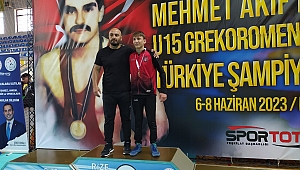 SUNGURLULU GÜREŞÇİMİZ İSRAİL’Lİ RAKİBİNİ EZE EZE YENDİ...