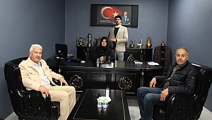 AKSUNGUR VE SARIERİK’TEN ‘HAYIRLI OLSUN’ ZİYARETİ…