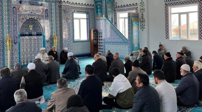 ÇAYYAKA KÖYÜ CAMİ DUALARLA AÇILDI...