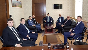 KAYMAKAM KÖKSAL’A ÜST DÜZEY YARGI HEYETİNDEN ZİYARET...