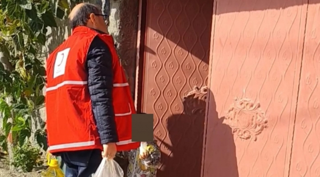 KIZILAY YARDIMA DEVAM EDİYOR…