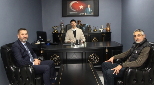 NUH ALUÇ, EFE AKKAŞ’A 'HAYIRLI OLSUN' ZİYARETİNDE BULUNDU