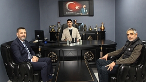 NUH ALUÇ, EFE AKKAŞ’A 'HAYIRLI OLSUN' ZİYARETİNDE BULUNDU