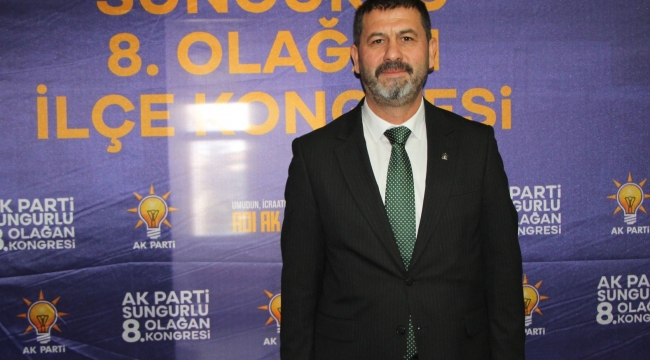 NUH ALUÇ: “SUNGURLU’MUZA 400 TOKİ HAYIRLI OLSUN”