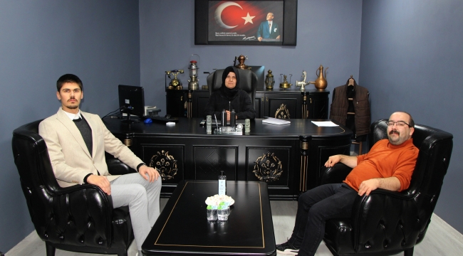 VOLKAN HANÇEROĞLU’NDAN ‘HAYIRLI OLSUN’ ZİYARETİ…