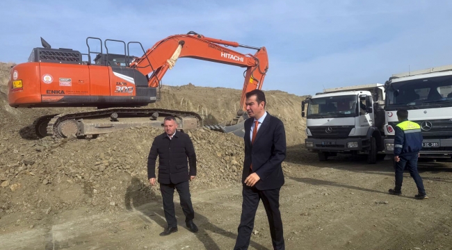 KATI ATIK TRANSFER İSTASYONU ÇALIŞMALARINDA SONA YAKLAŞILDI