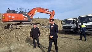 KATI ATIK TRANSFER İSTASYONU ÇALIŞMALARINDA SONA YAKLAŞILDI