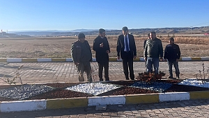 MUTLU KÖKSAL, OSB’DE PEYZAJ ÇALIŞMALARINI İNCELEDİ...