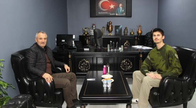 ÖZSARAY'DAN GAZETEMİZE ZİYARET…