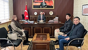 KAYMAKAM MUTLU KÖKSAL’A ZİYARET…