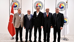MUSTAFA KÜRBÜZ’DEN TOBB BAŞKANI HİSARCIKLIOĞLU’NA ZİYARET