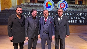 SALİH ZEKİ ÖZTEKİN, TOBB BAŞKANI HİSARCIKLIOĞLU İLE GÖRÜŞTÜ