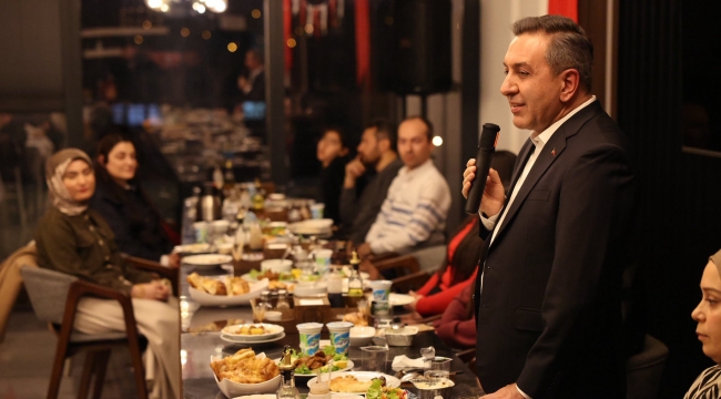 BAŞKAN MUHSİN DERE, PERSONELİYLE İFTARDA BULUŞTU...