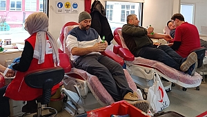 KIZILAY, SUNGURLU’DA 343 ÜNİTE KAN BAĞIŞI ALDI