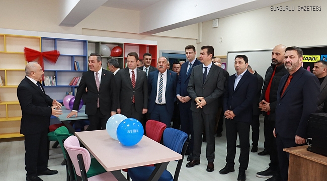  MEMİŞ BEKMEZCİ ORTAOKULU'NA YENİ KÜTÜPHANE…