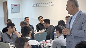 MİLLETVEKİLİ YUSUF AHLATCI, ÖĞRENCİLERLE İFTAR YAPTI...