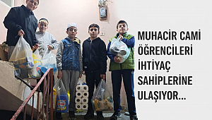 ÖĞRENCİLERİ İHTİYAÇ SAHİPLERİNE ULAŞIYOR…