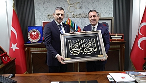 MUHSİN DERE, BAKAN MUSTAFA ÇİFTÇİ İLE GÖRÜŞTÜ...