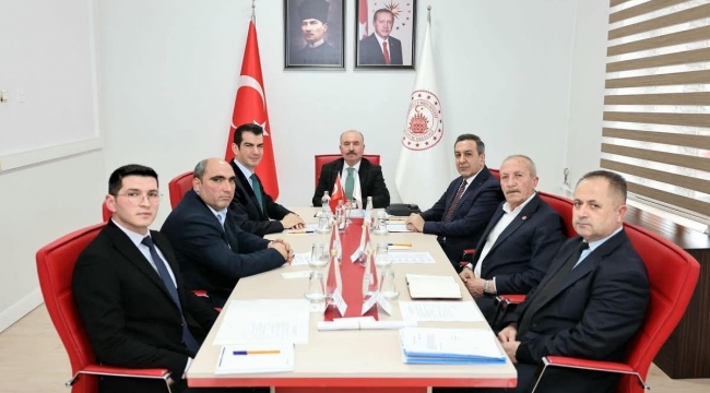 OSB'DE HIZLI TREN GÜZERGÂHI MASAYA YATIRILDI...