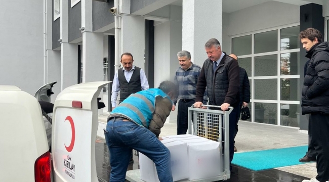  YÜKÜMLÜLERE RAMAZAN AYINDA GIDA YARDIMI YAPILDI